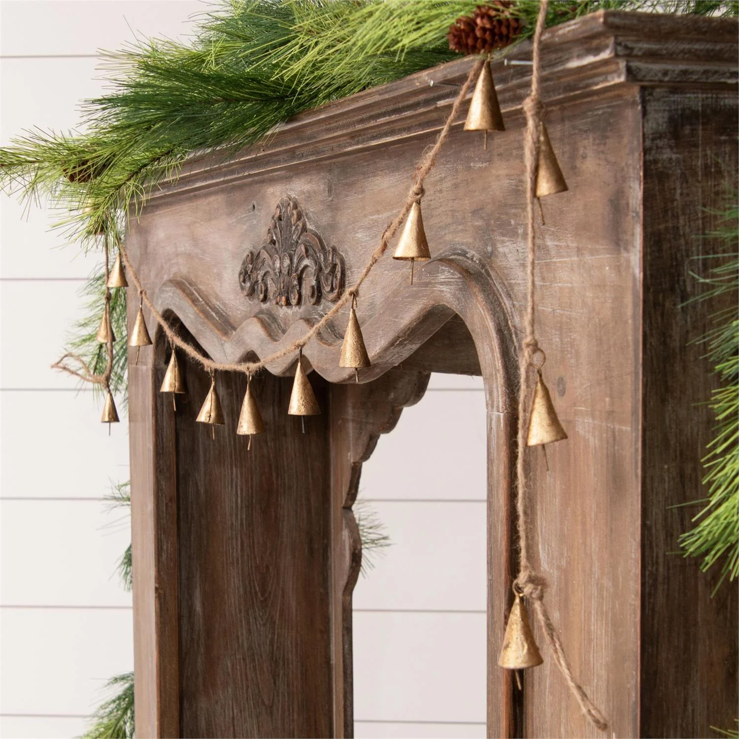 Gold Tone Mini Bells 72" Garland - Image 5