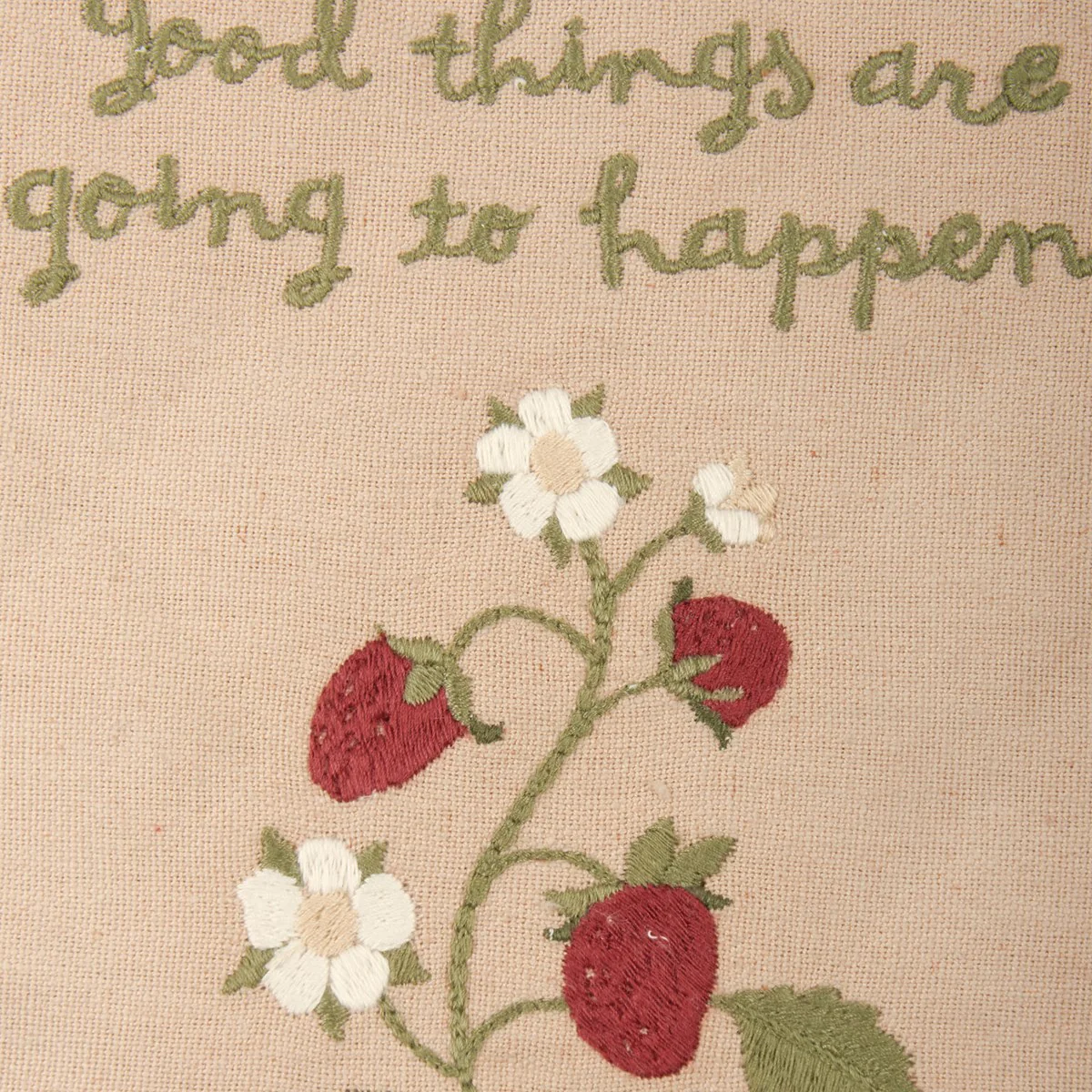 Good Things Going To Happen Strawberry Oven Mitt and Potholder - Image 8