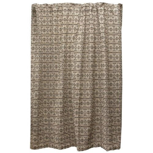 Gray Shadowbrook Shower Curtain 72" x 72"
