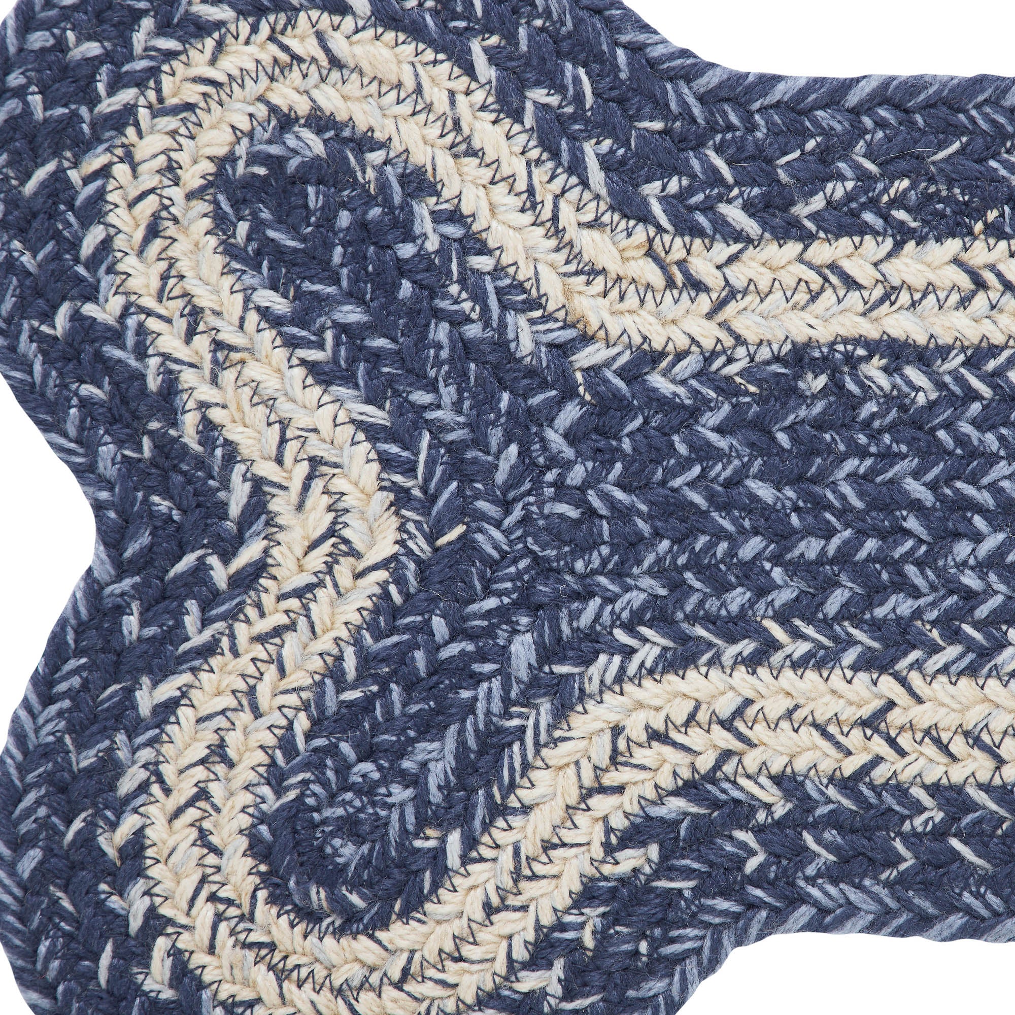 Great Falls Blue Indoor/Outdoor Small Dog Bone Rug - Image 4