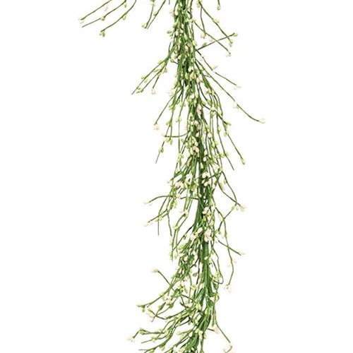 💙 Green Field Pip Berry 4.5 ft Faux Garland