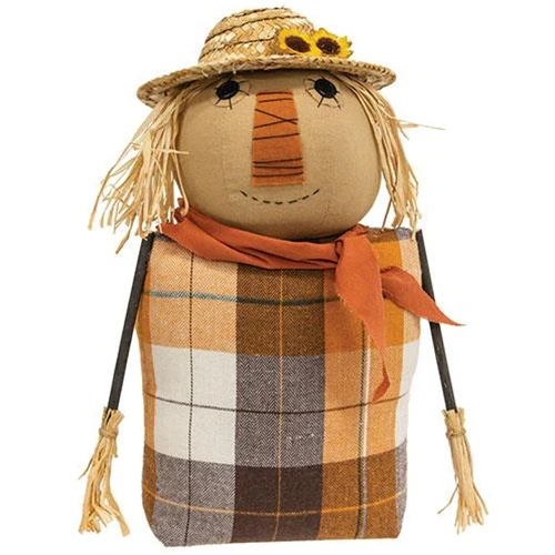 Gregory the Scarecrow 12" H Fabric Figure - Image 2