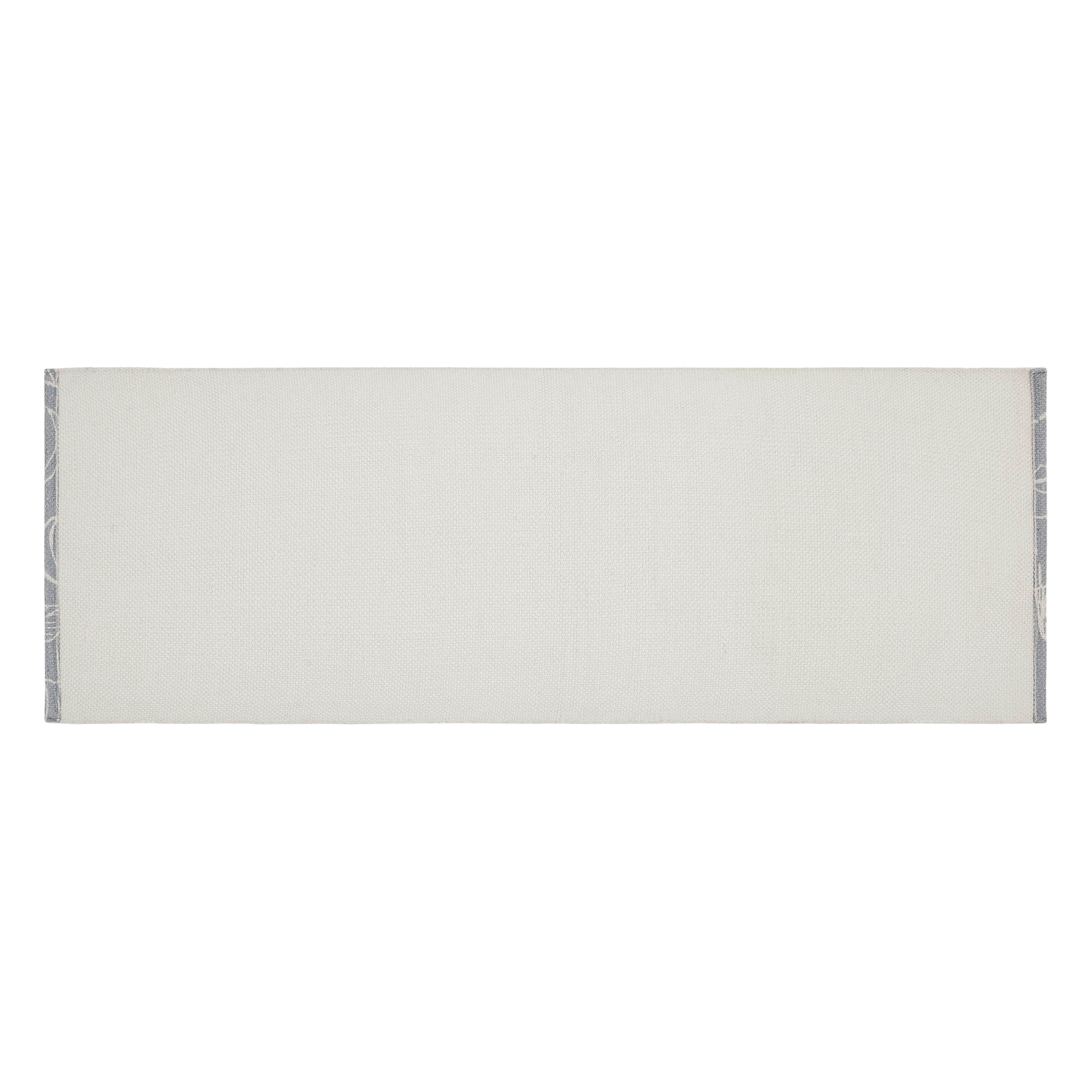 Grey Silhouette Pumpkin Indoor/Outdoor 48" Rectangle Rug - Image 2