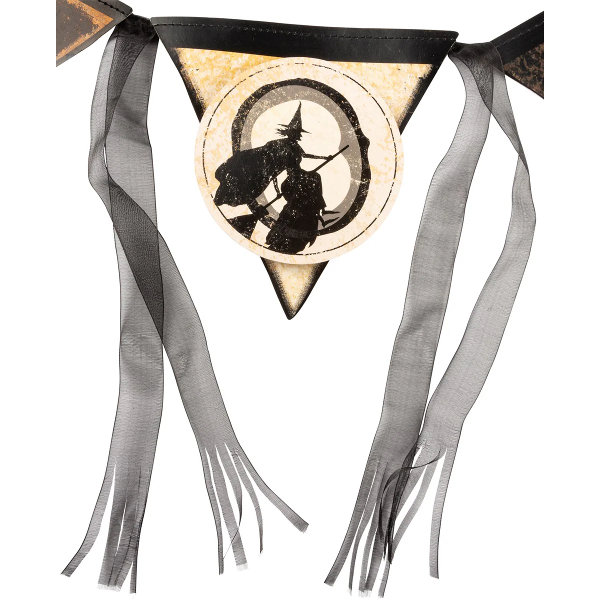 Halloween Vintage-Style Pennant Banner 60" - Image 3