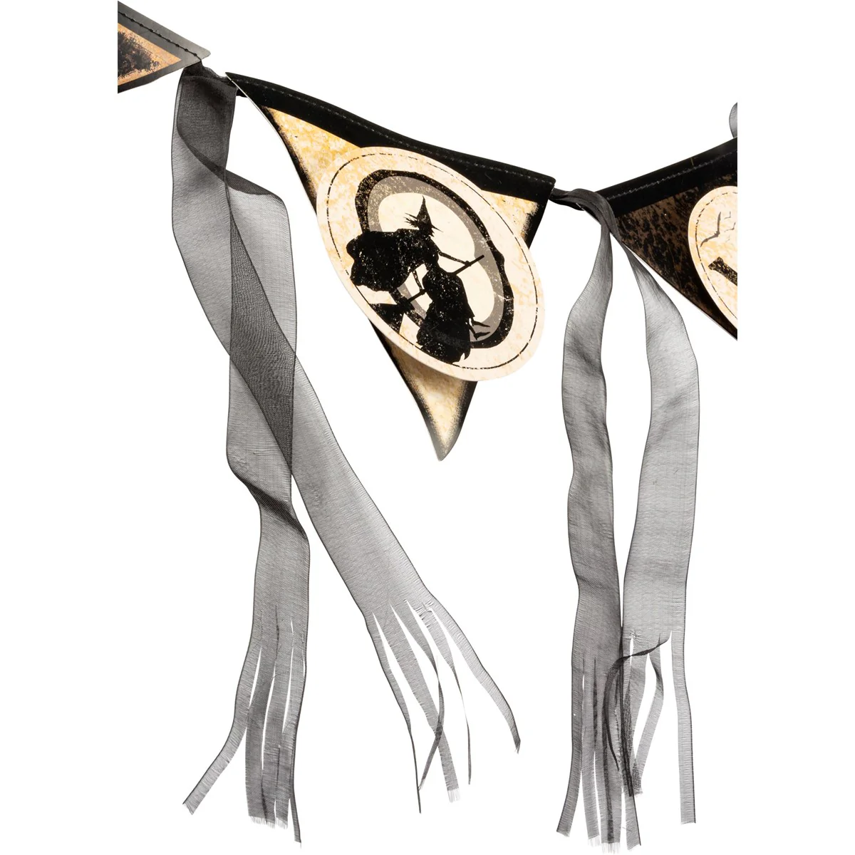 Halloween Vintage-Style Pennant Banner 60" - Image 4