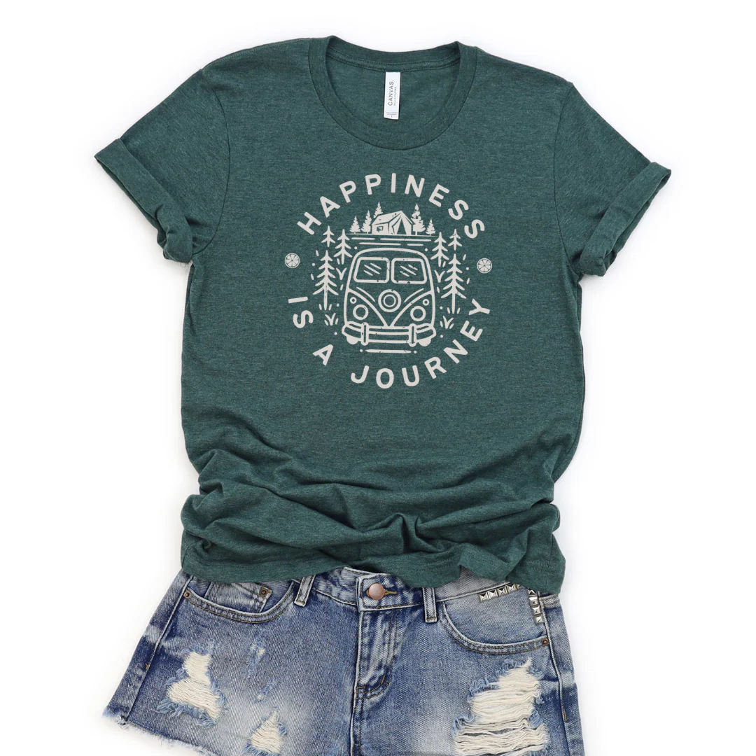 🔥 Happiness is a Journey Cozy T-Shirt - Image 11