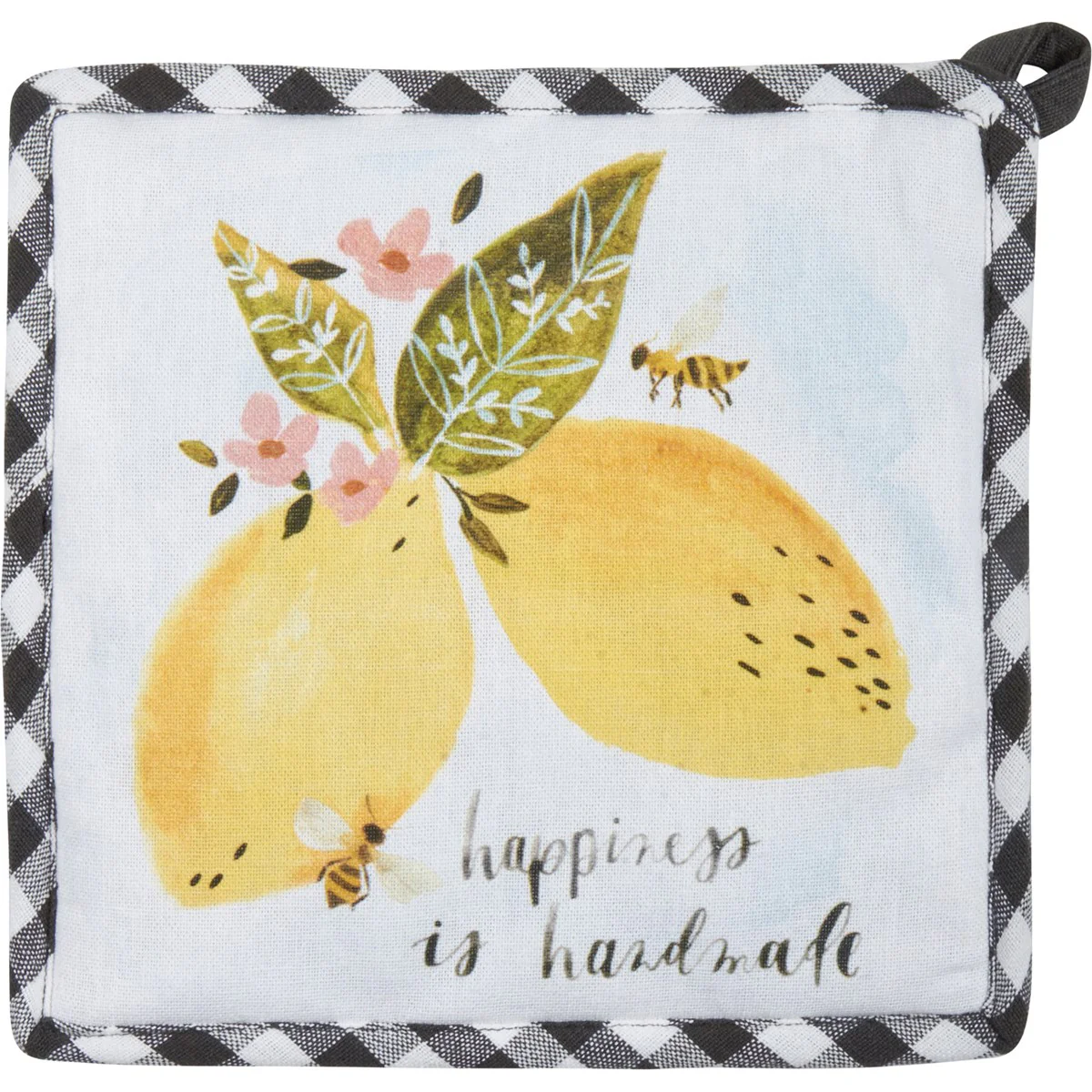 Happiness Is Handmade Lemon Potholder Set - Image 6