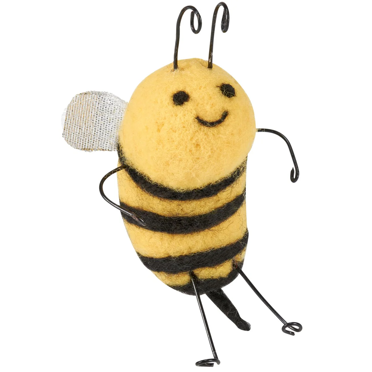 💙 Happy Bee Felt Critter