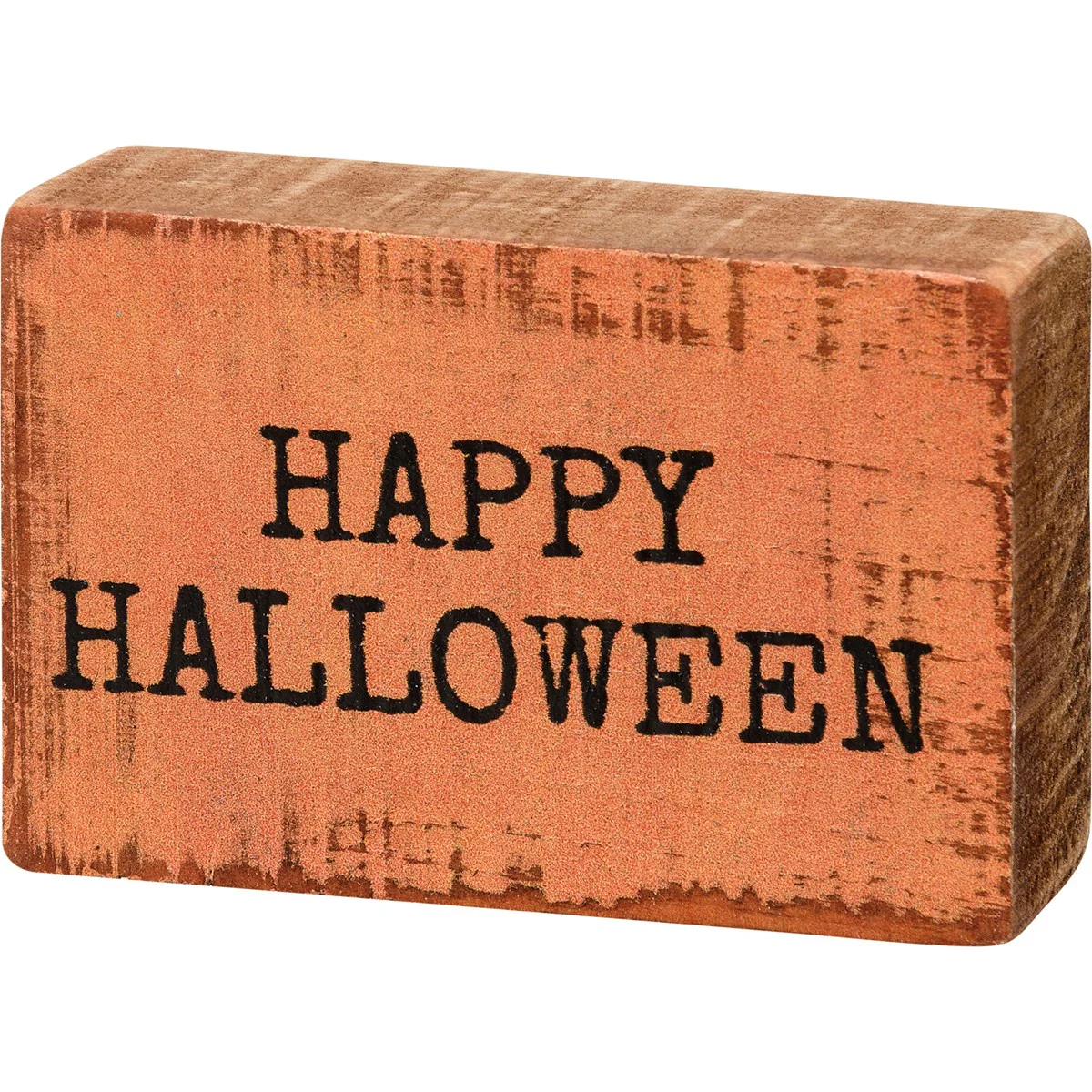 Happy Halloween Mini Wooden Block Sign