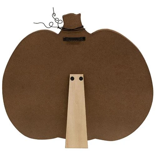 Happy Halloween Pumpkin Easel Sign 10" H - Image 3