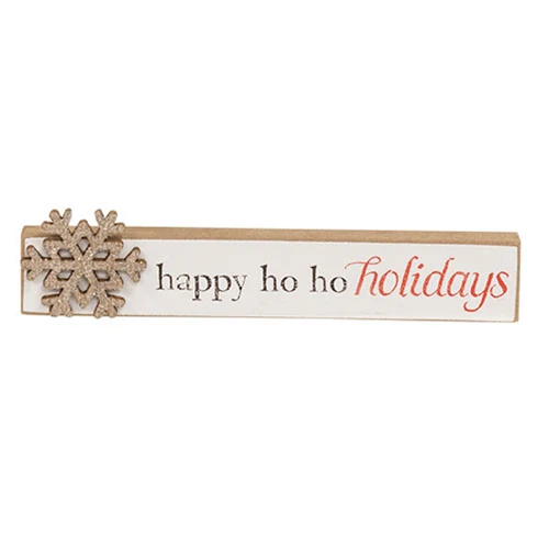 Happy Ho Ho Holidays Snowflake Mini Sticks - Image 2