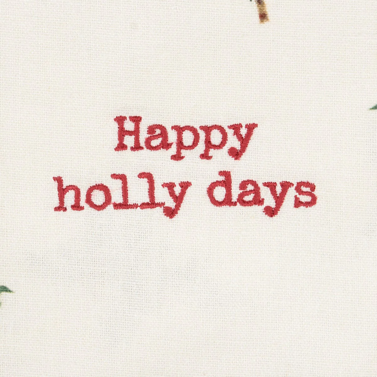 Happy Holly Days Christmas Kitchen Towel - Image 5