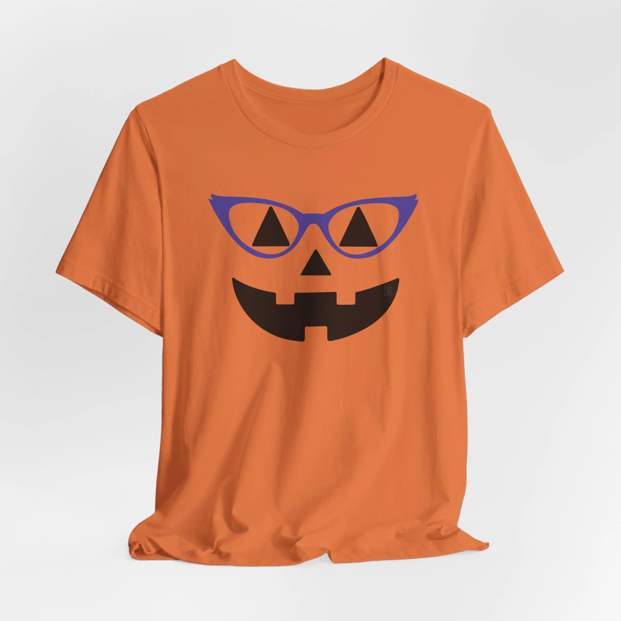 💙 Happy Jack O' Lantern Halloween Cozy T-Shirt - Image 2
