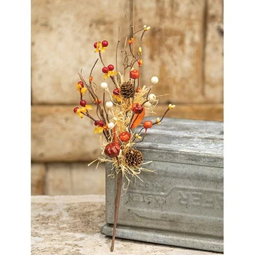 Harvest Farmfield 14" Faux Spray