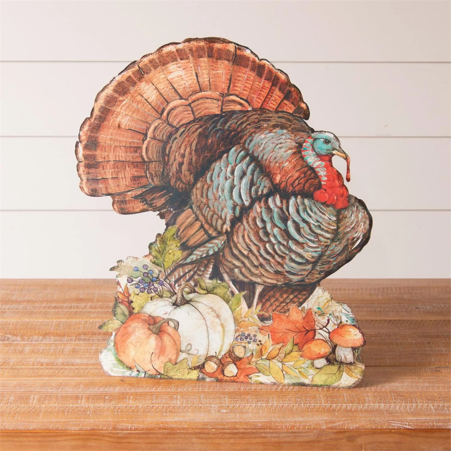 Harvest Turkey Metal Cutout 22" H - Image 2