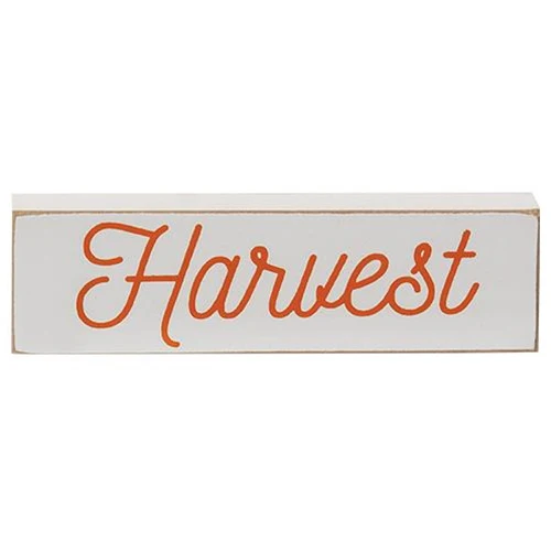 Harvest Wishes Set of 3 Mini Block Signs - Image 4