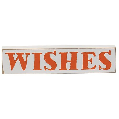 Harvest Wishes Set of 3 Mini Block Signs - Image 5