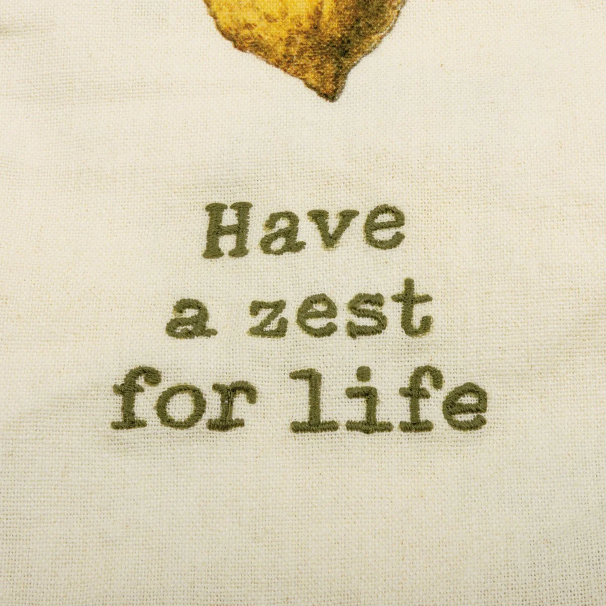 Have A Zest For Life Lemon Kitchen Towel - Image 3