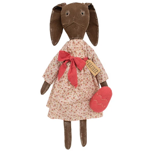 DAY 17 ๐๐ท 20 DAYS OF BUNNIES Heather Chocolate Bunny Doll with Easter Egg