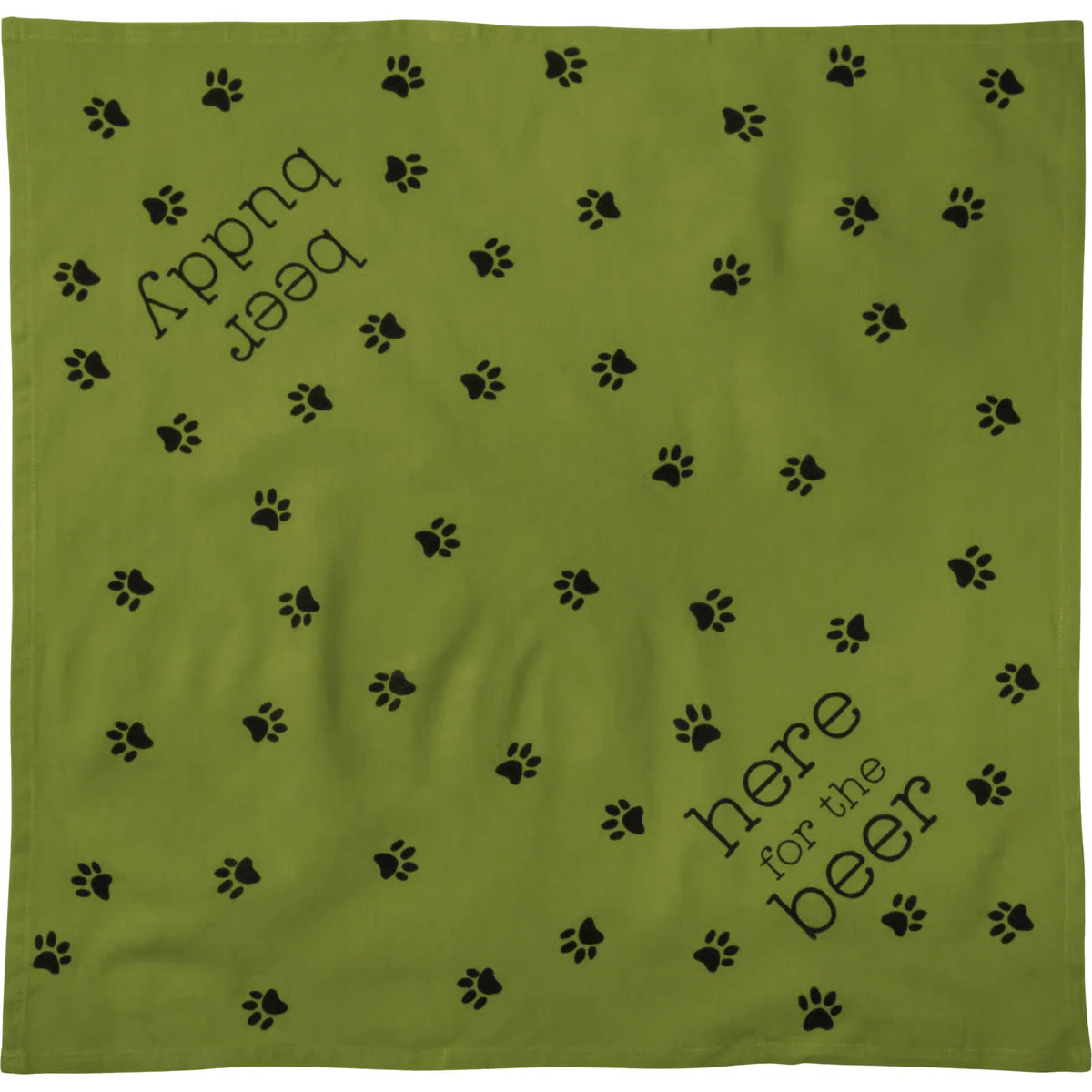 Here For the Beer Buddy Large Pet Bandana - Image 2