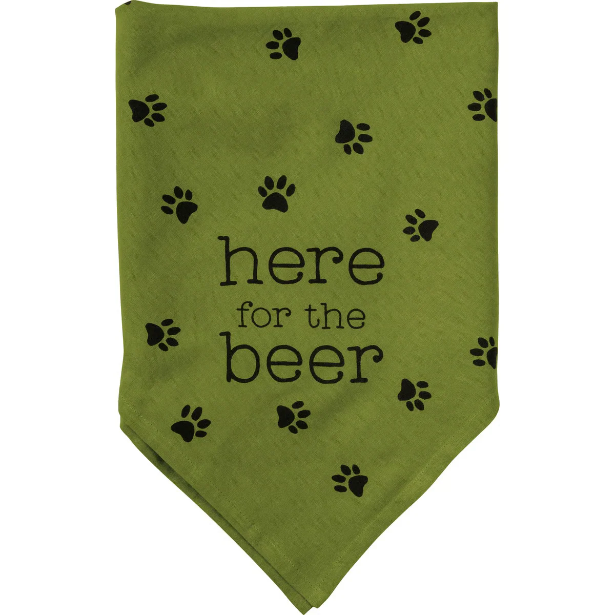 Here For the Beer Buddy Large Pet Bandana - Image 3