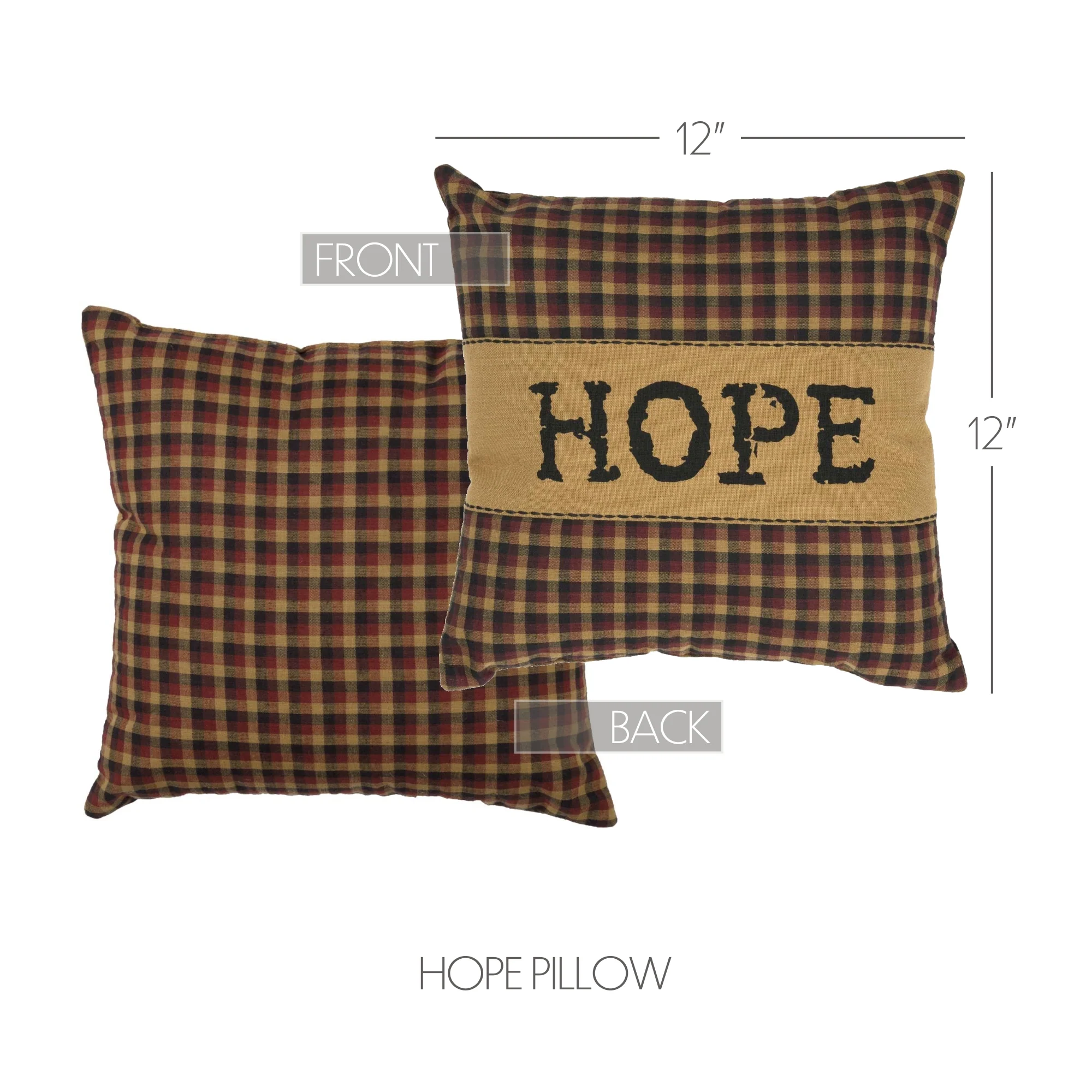 Heritage Farms Hope Pillow 12" - Image 5