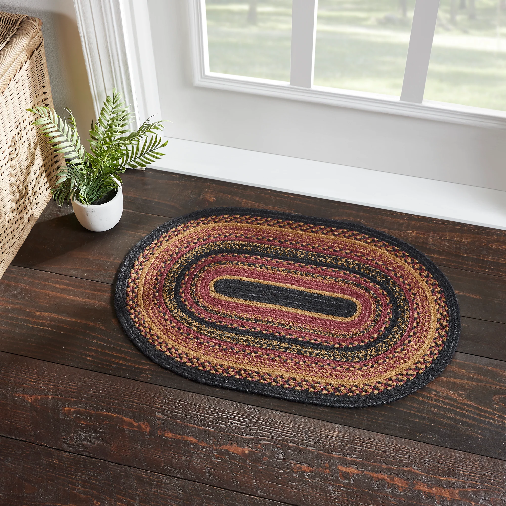 Heritage Farms Jute Rug Oval 20'' x 30''