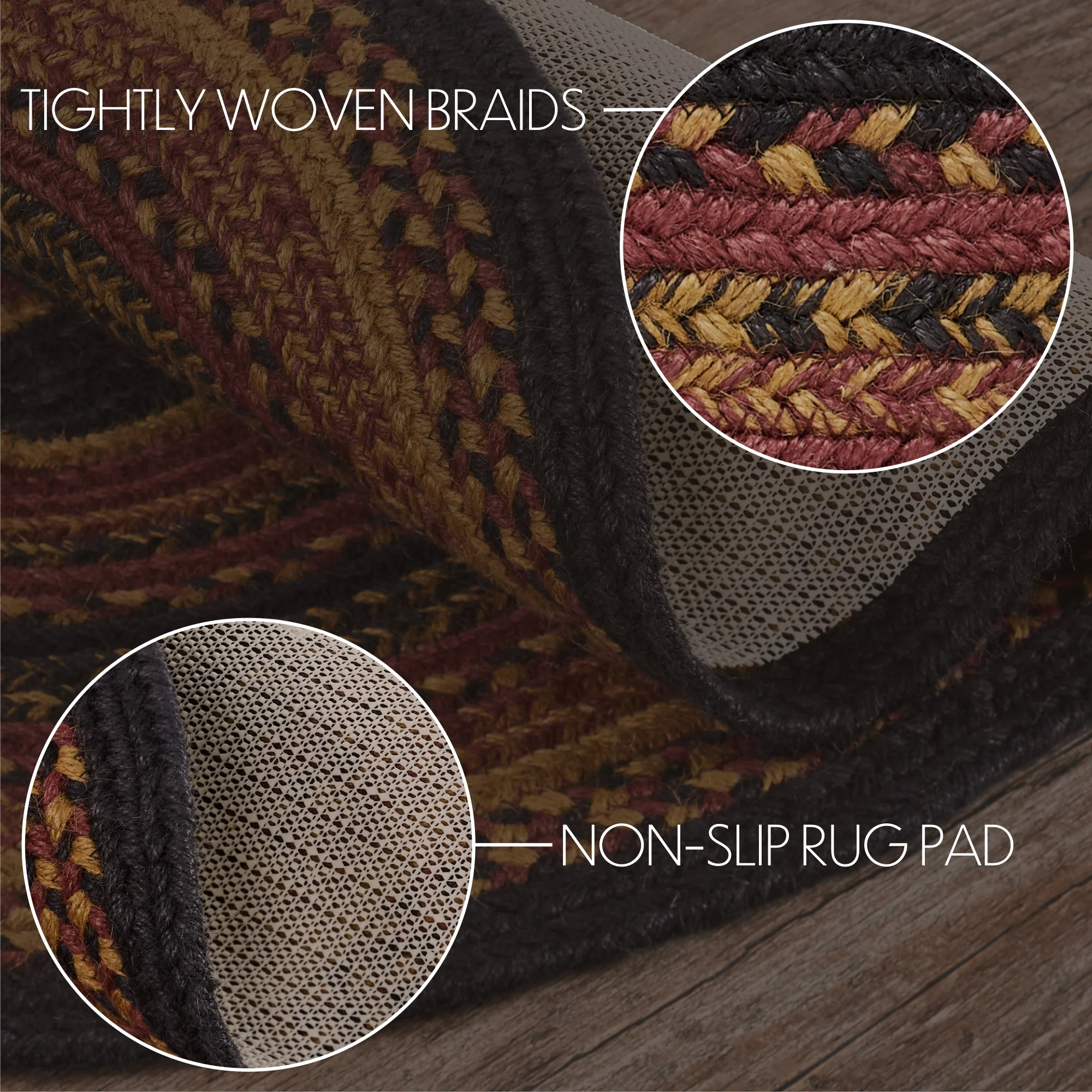 Heritage Farms Jute Rug Oval 20'' x 30'' - Image 6