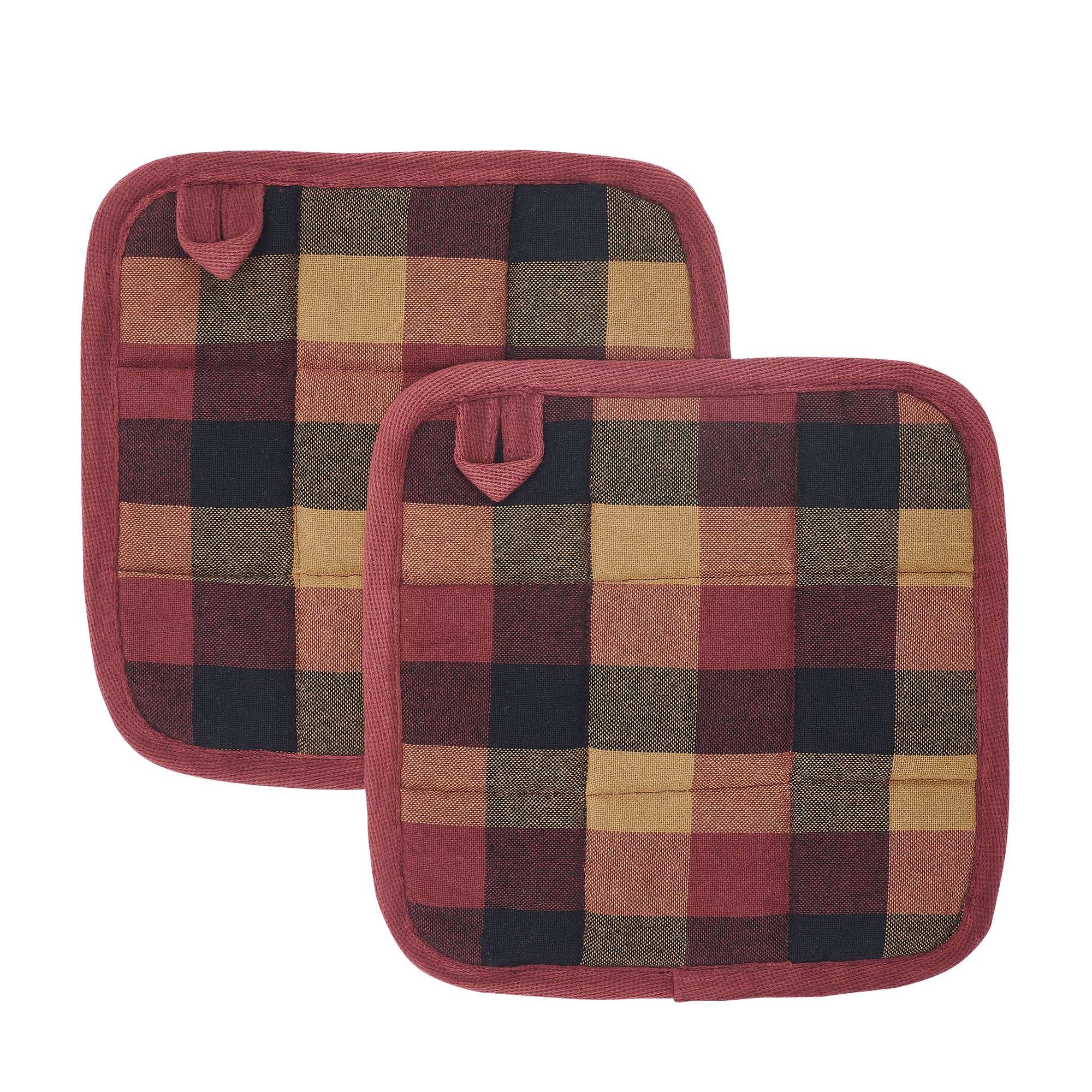 Heritage Farms Primitive Check Pot Holder Set of 2 - Image 5