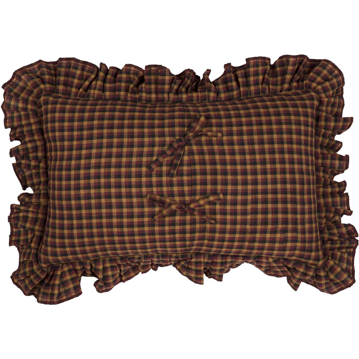 Heritage Farms Primitive Stars Pillow 14'' x 22'' - Image 3
