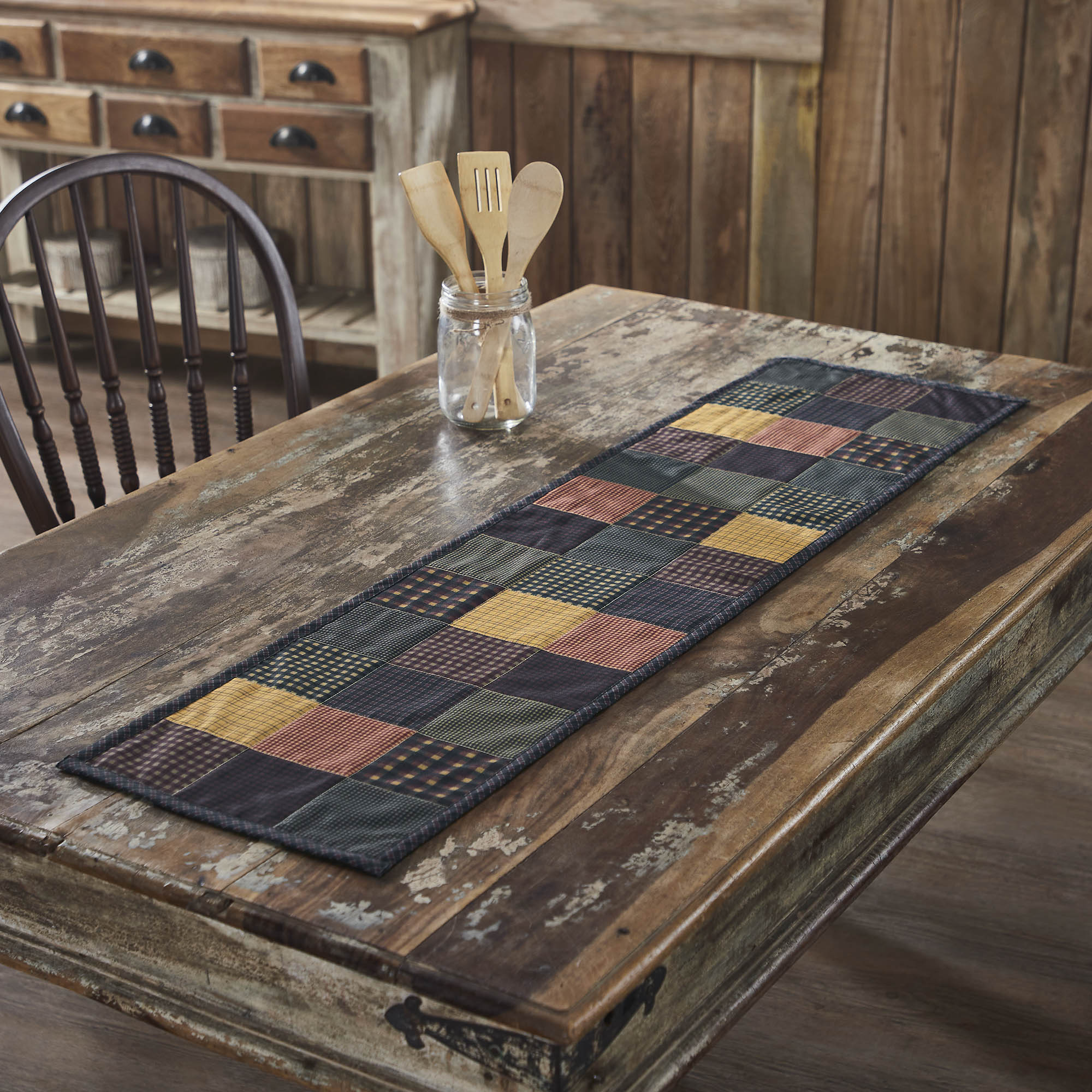 Heritage Farms Quilted 48" Table Runner