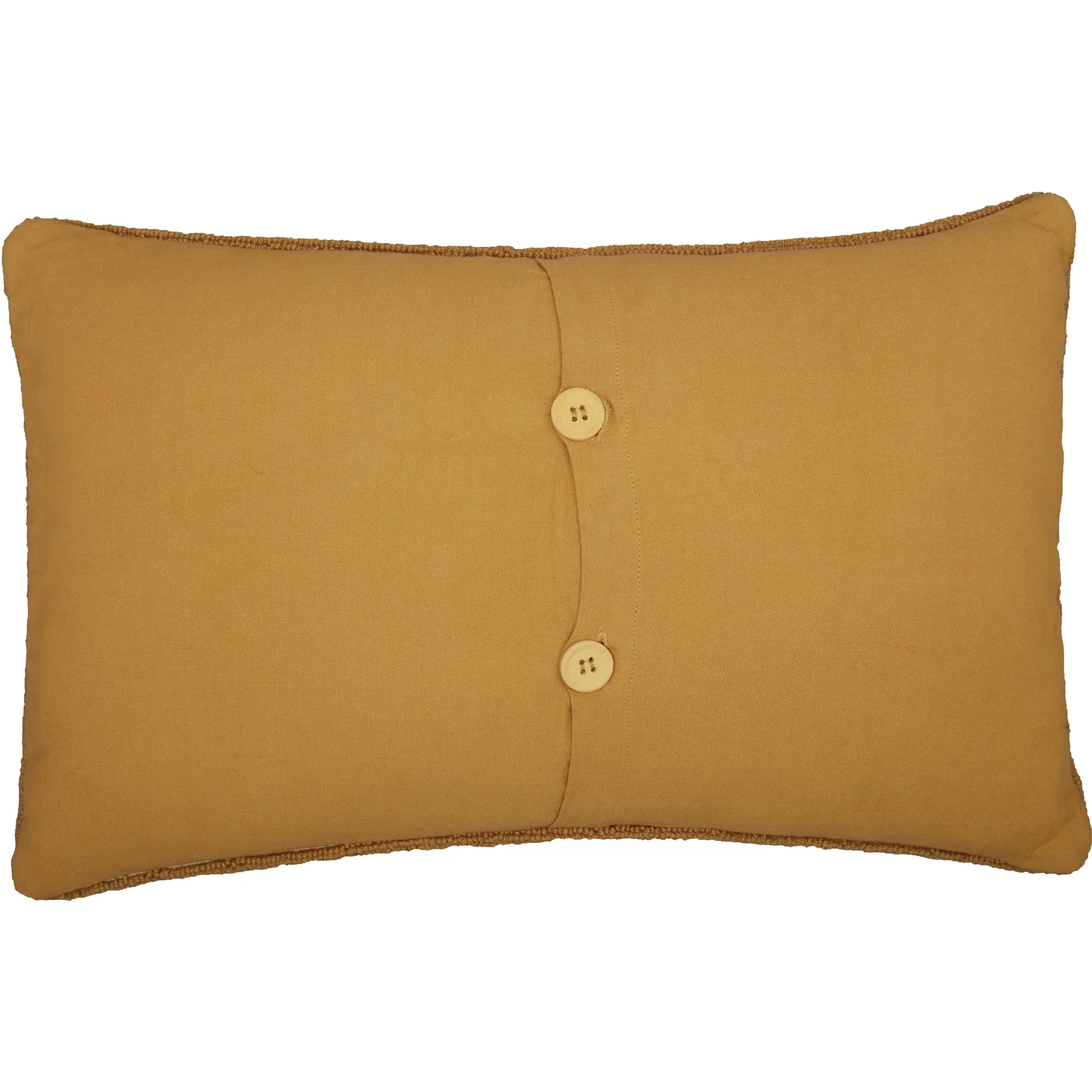 Heritage Farms Sheep and Star Hooked Pillow - Image 3