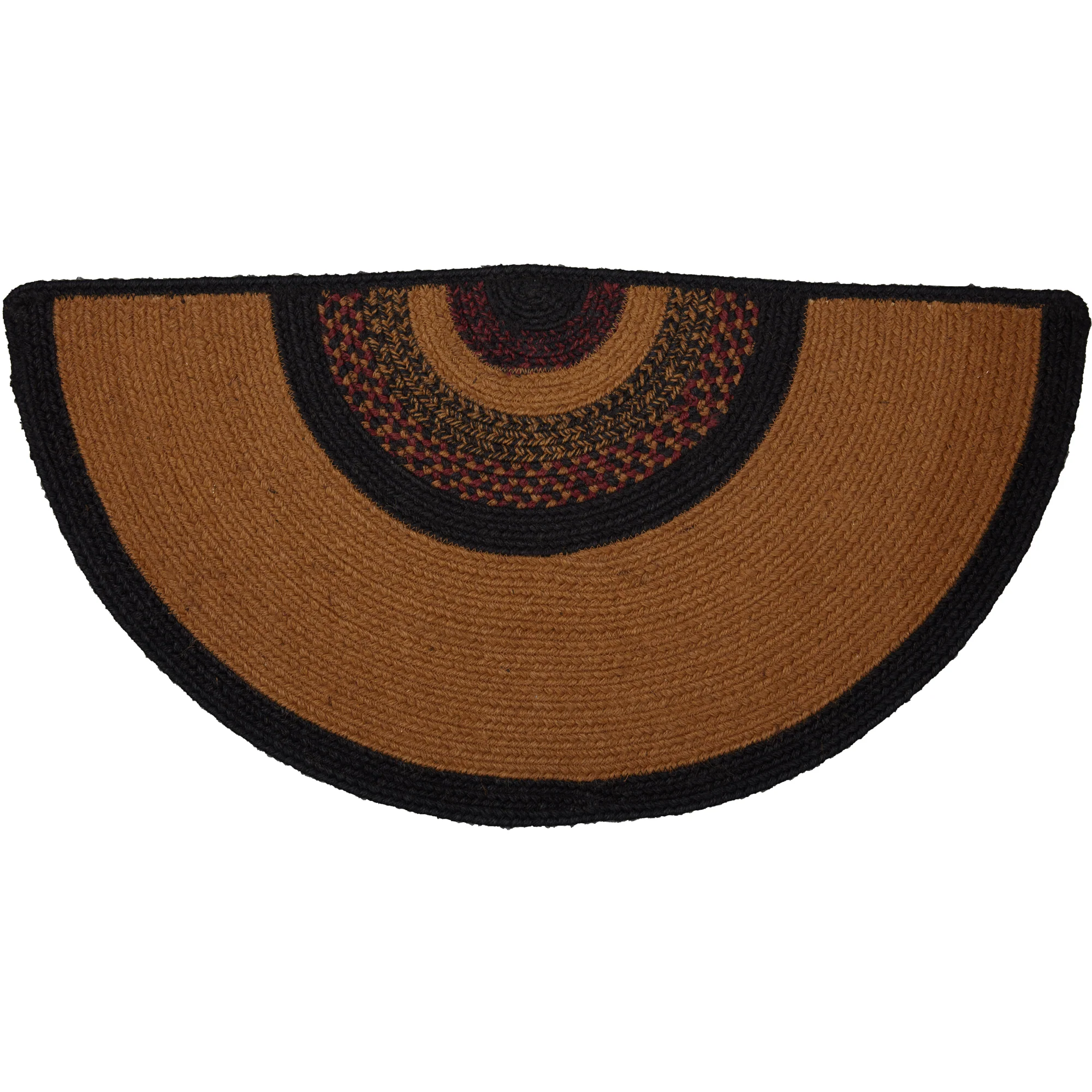 Heritage Farms Star Jute Half Circle Rug - Image 5