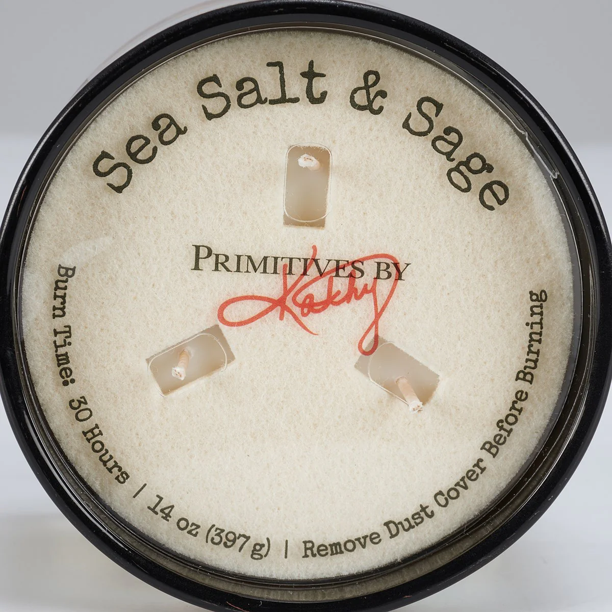 Highland Cow 14 oz Sea Salt & Sage Jar Candle - Image 4