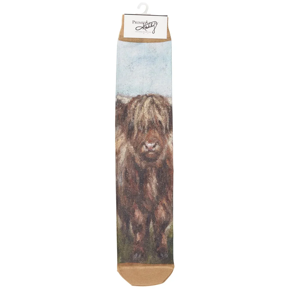 🐄🚜 20 DAYS OF FARM LIFE Highland Cows Fun Novelty Socks - Image 4