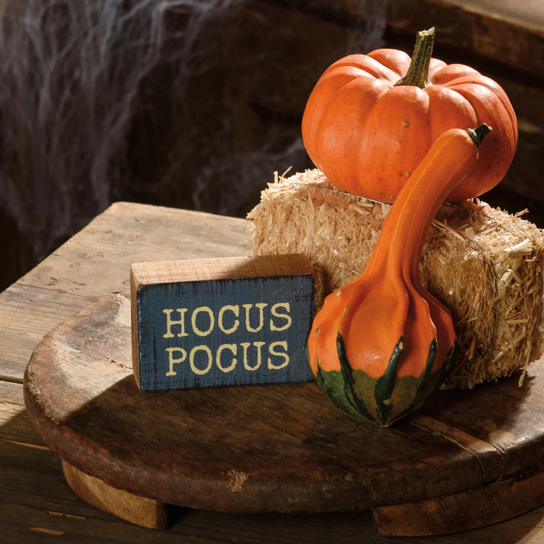 Hocus Pocus 3" Mini Wooden Block Sign - Image 2