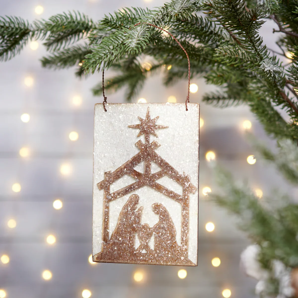 DAY 25 ✨ 25 Days of Ornaments ✨ Holy Night Nativity Ornament