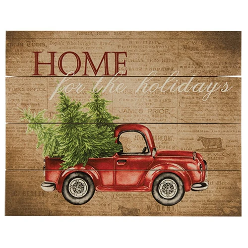 💙 Home For the Holidays Pallet Art