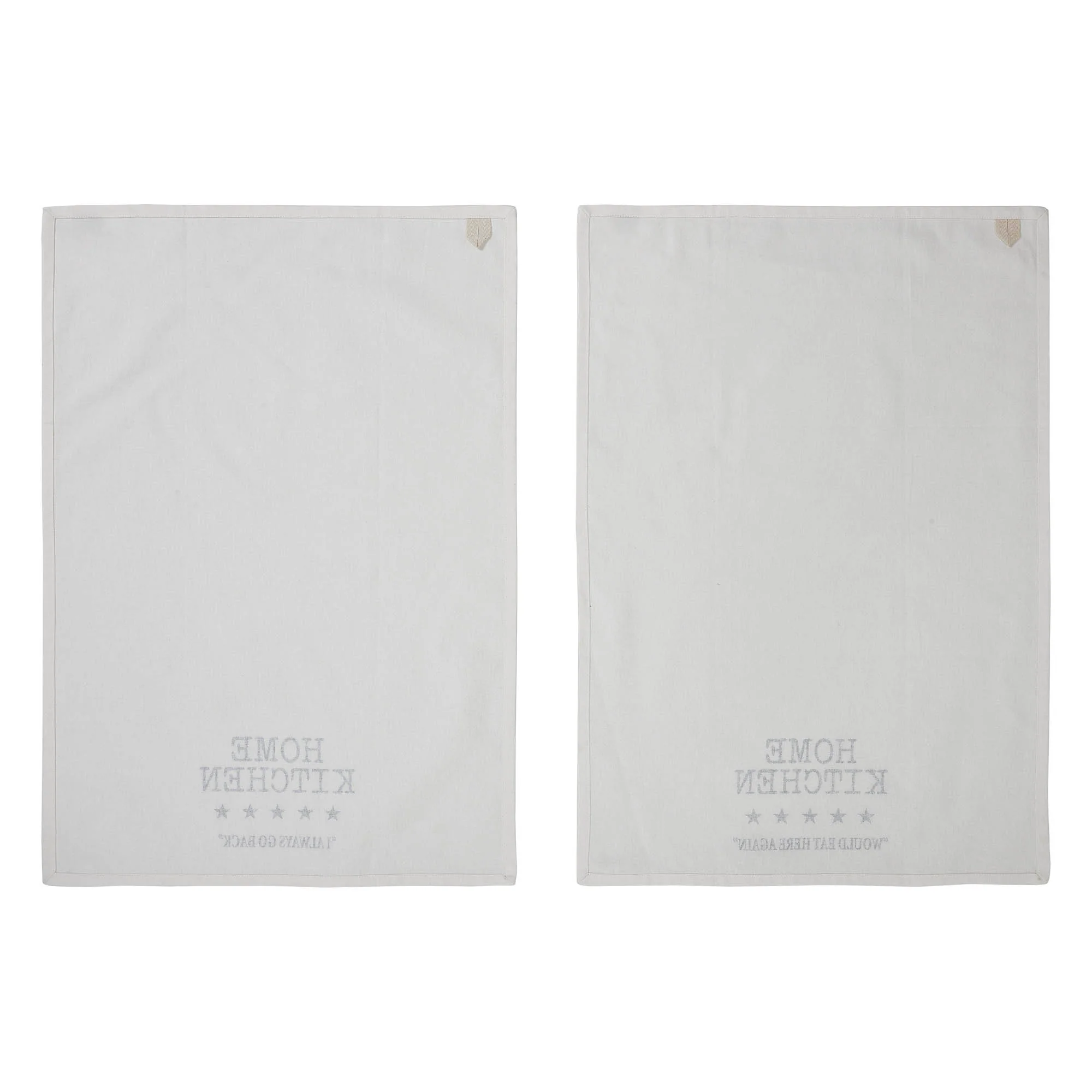 Home Kitchen 5 Star Review Tea Towel Set of 2 - Image 2