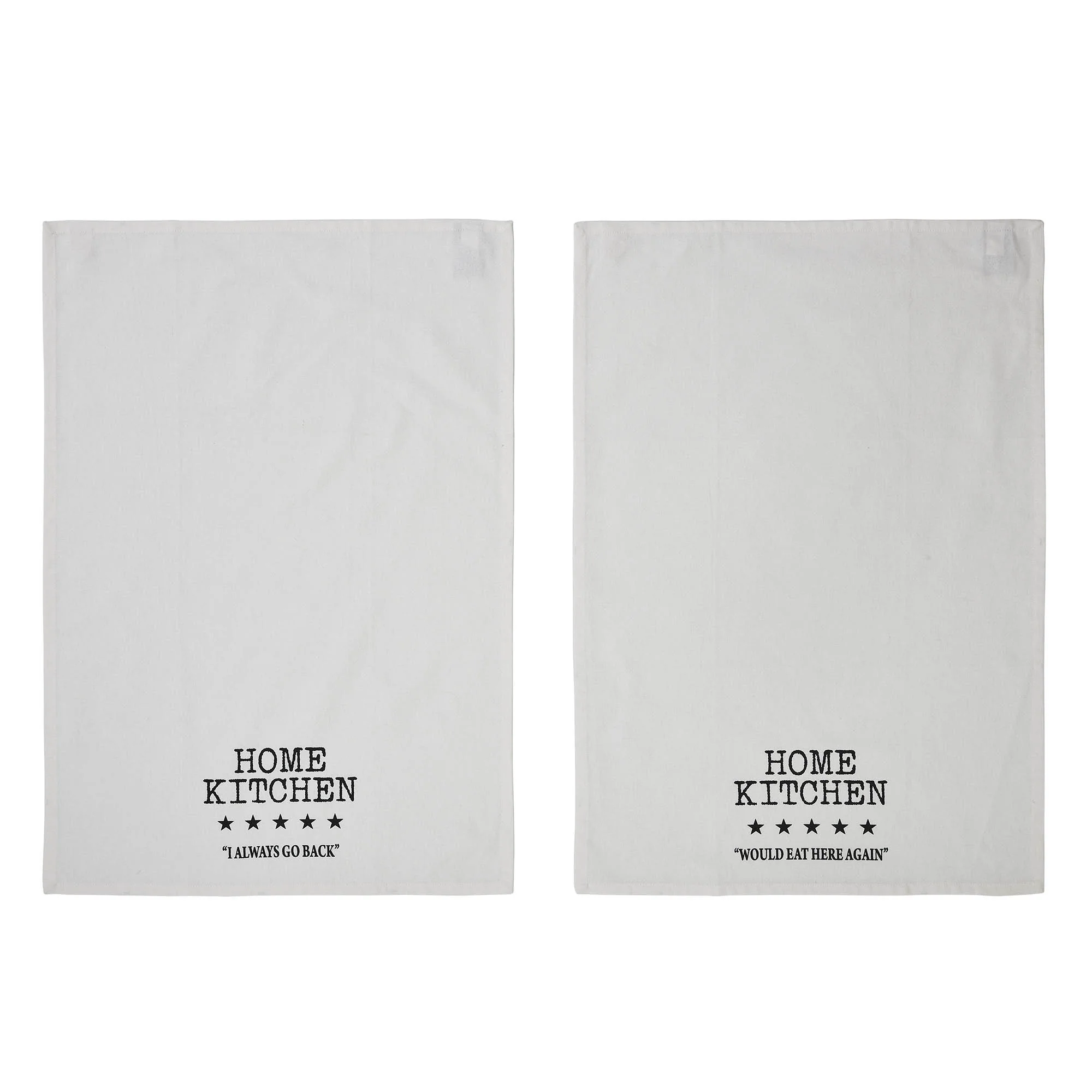 Home Kitchen 5 Star Review Tea Towel Set of 2 - Image 3