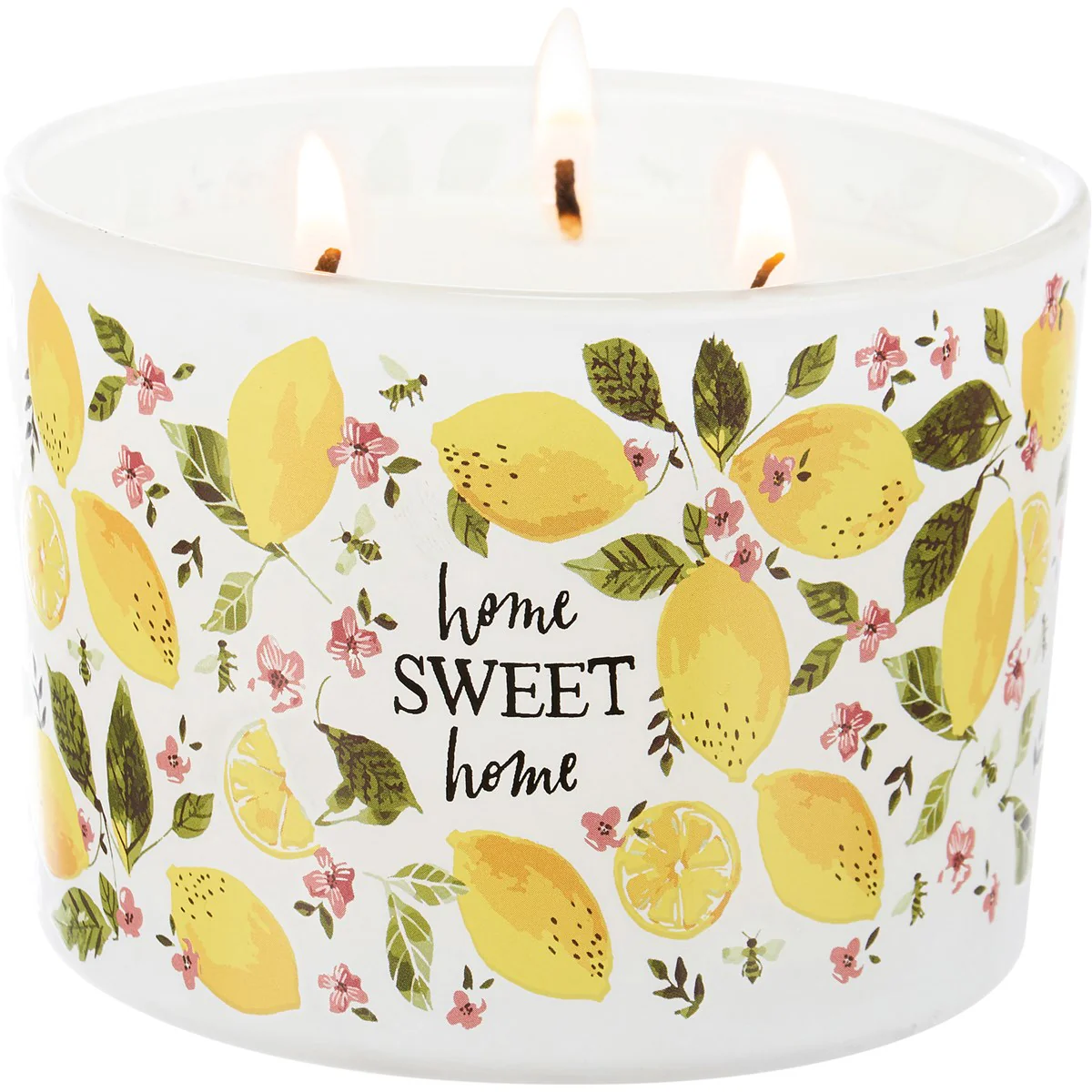 Home Sweet Home 14 oz Jar Candle Lemongrass Scent