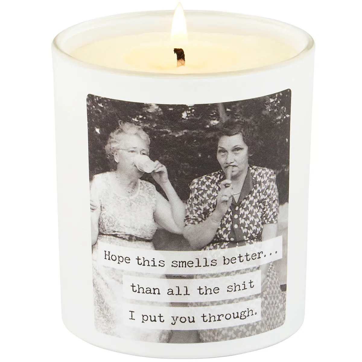 Hope this Smells Better 8 oz Fresh Linen Jar Candle