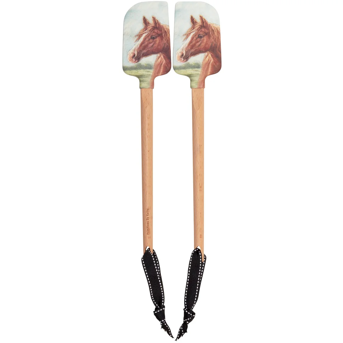 Horse In The Field Silicone Spatula - Image 2