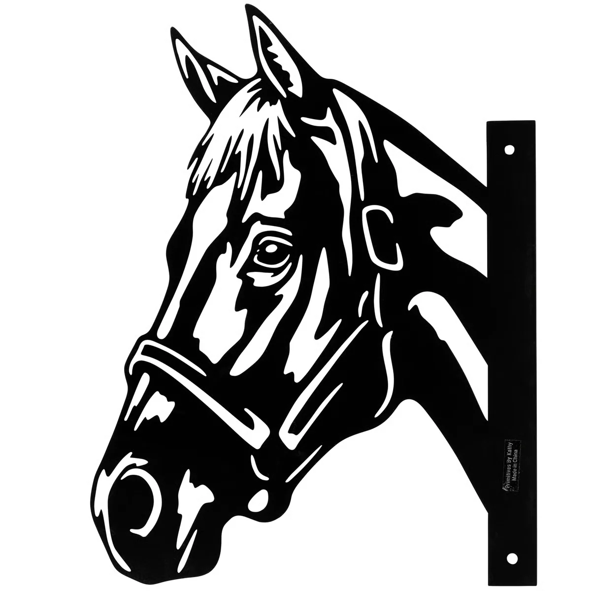Horse Metal Outdoor Art 16" H