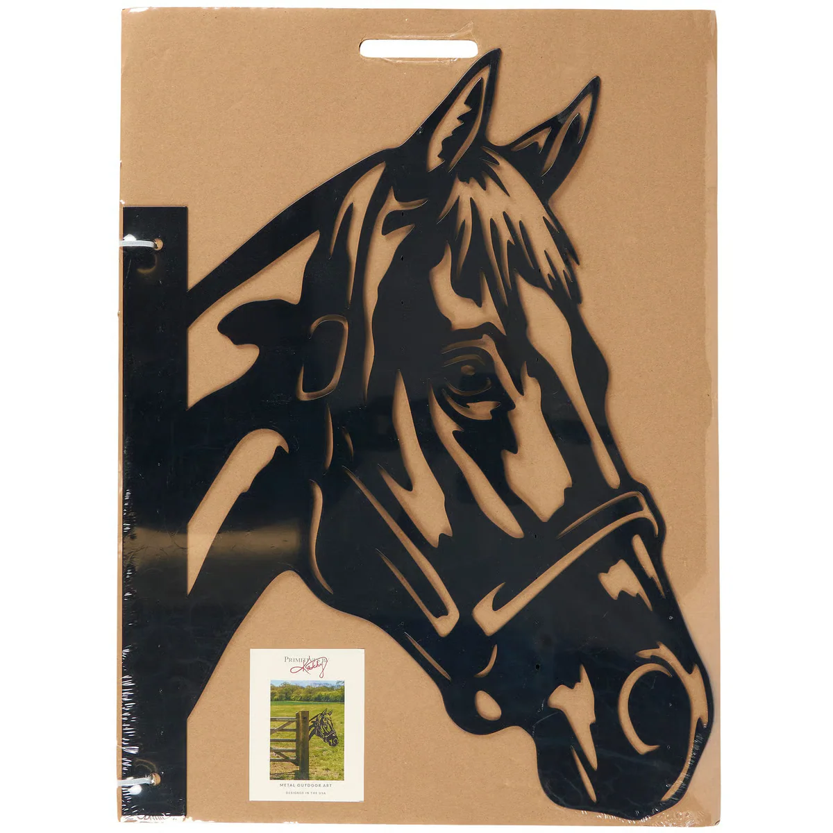 Horse Metal Outdoor Art 16" H - Image 4