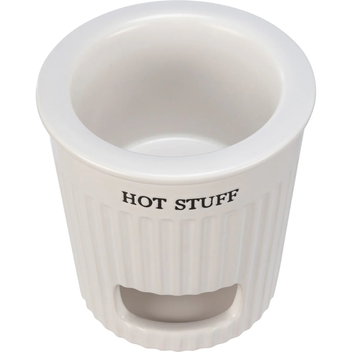 Hot Stuff Dip Warmer Ridged Ceramic - Image 3