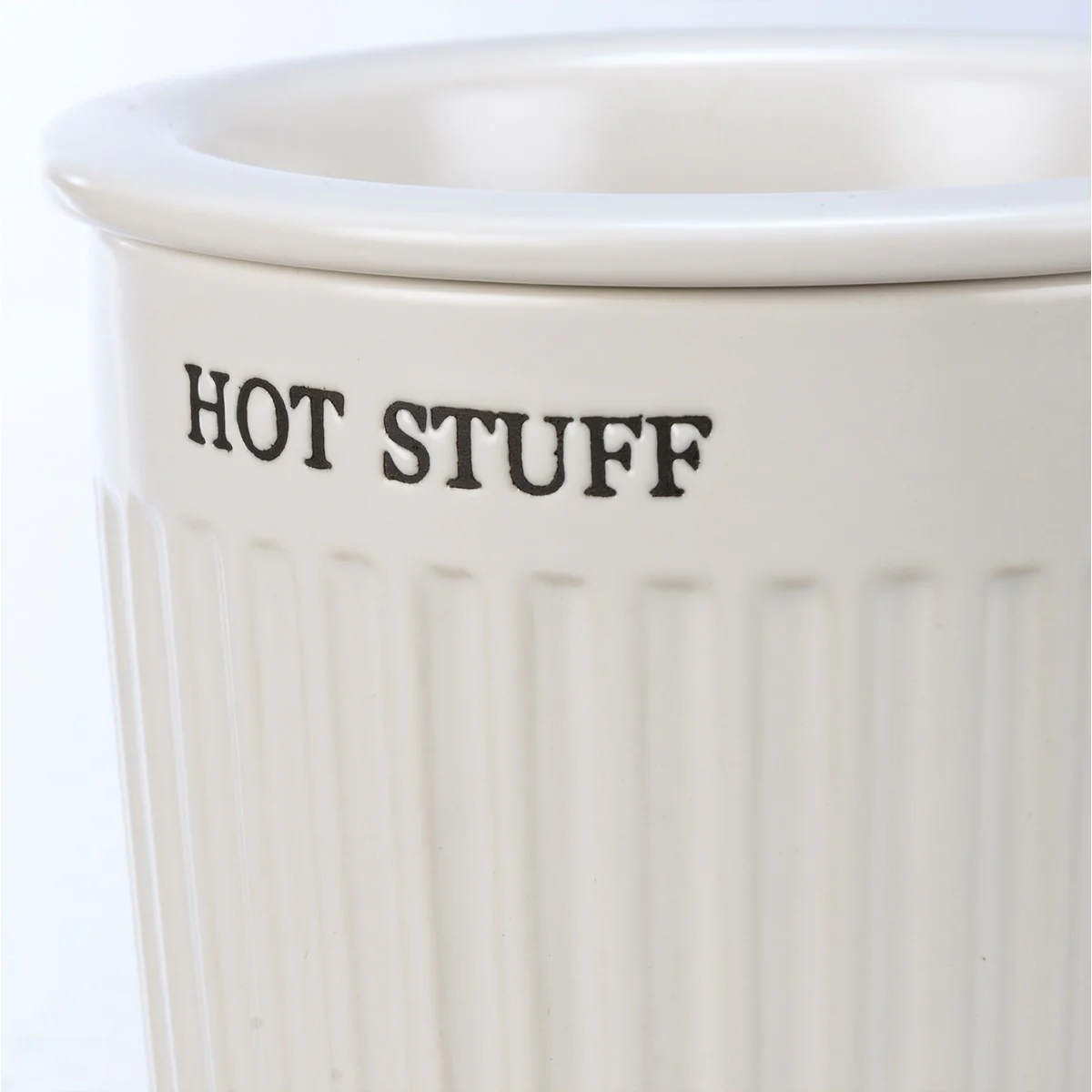 Hot Stuff Dip Warmer Ridged Ceramic - Image 5