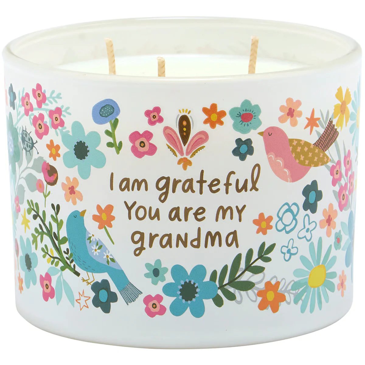 I Am Grateful You Are My Grandma 14 oz Jar Candle - Image 5
