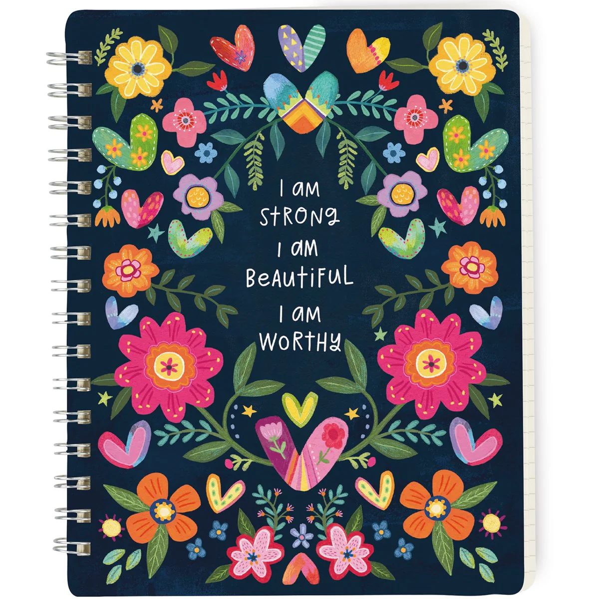 ๐ I Am Strong Spiral Notebook Journal