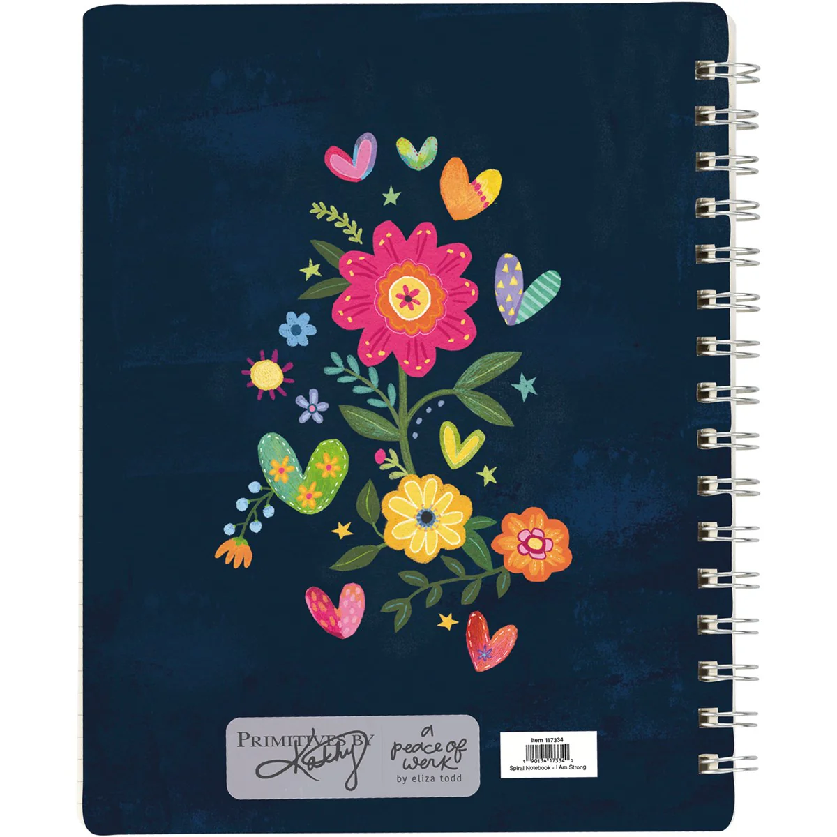 ๐ I Am Strong Spiral Notebook Journal - Image 3